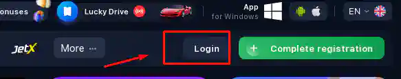 1win login Mega Moolah